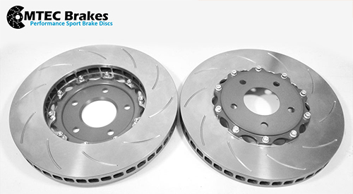 MTEC7008 - 2 Piece front brake disc and aluminium bells