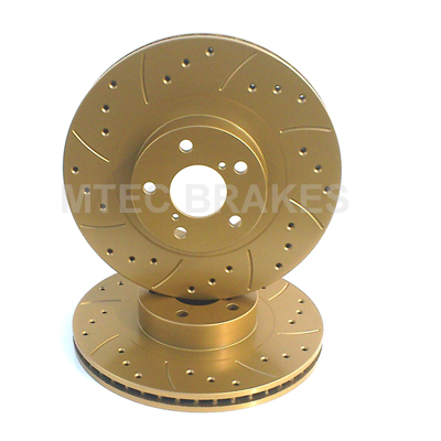 Gold Brake Disc Protective Coating
