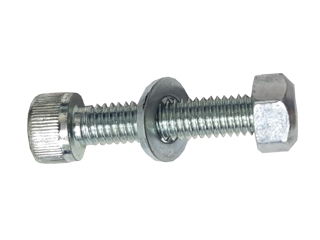M6 x 30mm bolt, nut and 1 washer