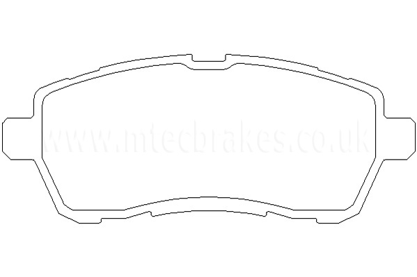 MTECPAD4152 MTEC Brake Pads