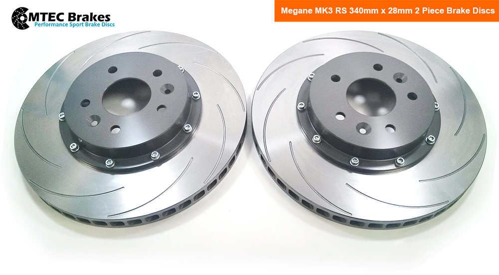 MTEC7006 - 2 Piece front brake disc and aluminium bells