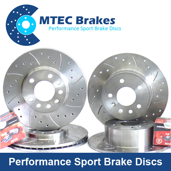 Ford Performance Brake Kit - Front and Rear Performance Brake Discs and Mintex Pads